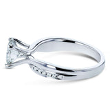 Kobelli Diamond Engagement Ring 1 CTW in 14k White Gold