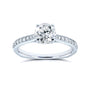 1.18 Carat Natural Diamond Euro Round Ring