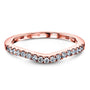 Kobelli Diamond Curved Wedding Band 1/5ct.tw 62475 Series 14k Gold
