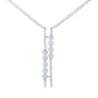 Kobelli Dual Bar Diamond Necklace