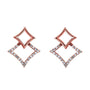 Kobelli Diamond Kite Earrings 10k Gold