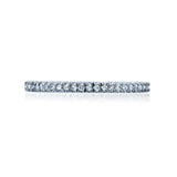 0.14 Carat Natural Diamond Half Eternity Petite Ring