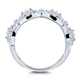 Kobelli Diamond Fashion Band 2/3 Carats (CTW) in 10k White Gold