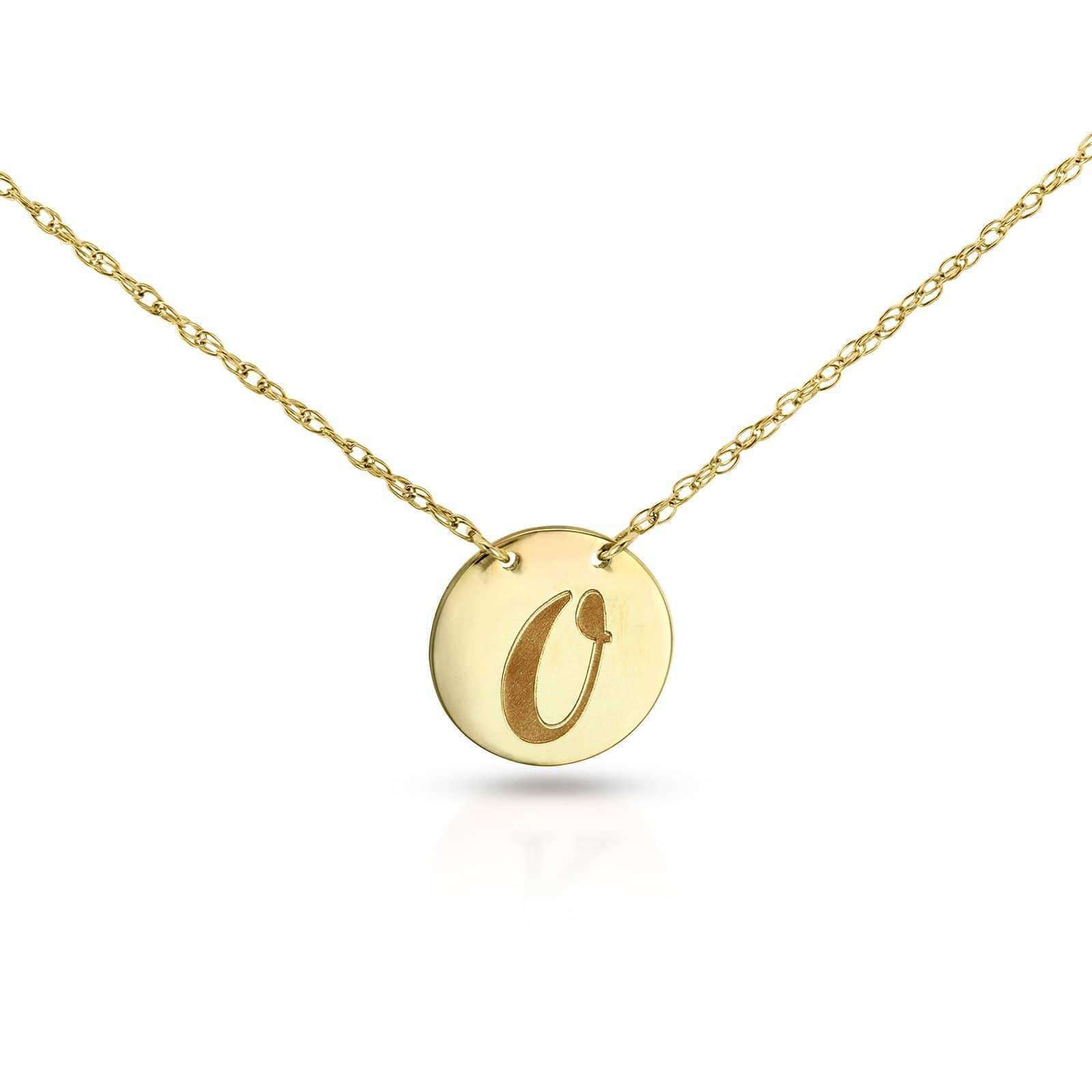 Kobelli Monogram Initial Necklace