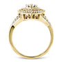 Kobelli Marquise Cluster Split Shank Diamond Ring 10k Gold (1 CTW)