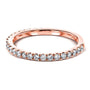 Kobelli Diamond Semi Eternity 3/8 Carat TW Gold Band 62640D/4.5R
