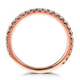 Kobelli Diamond Semi Eternity 3/8 Carat TW Gold Band