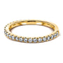 Kobelli Diamond Semi Eternity 3/8 Carat TW Gold Band 62640D/4.5Y