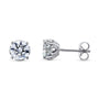Kobelli Orchid 2ctw Diamond Studs 14k White Gold 62717/W