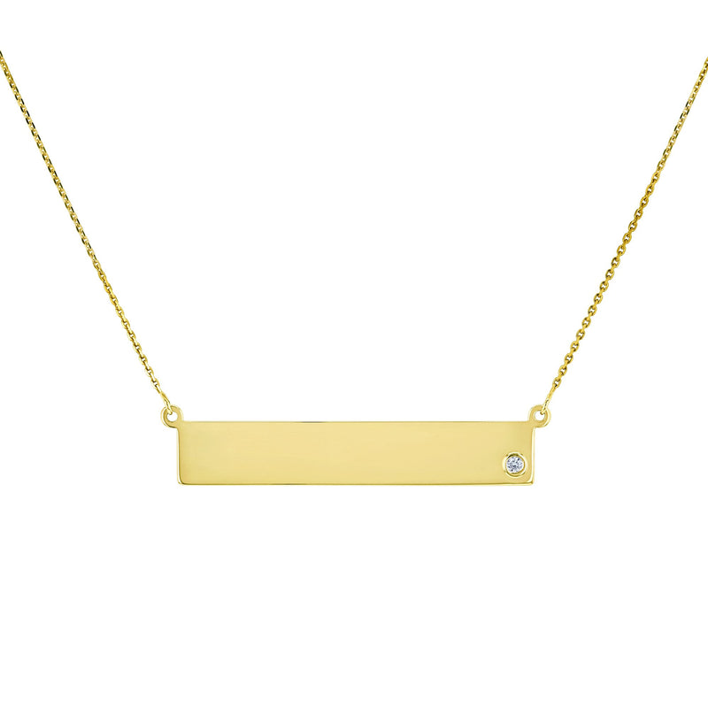 Kobelli Diamond and Gold Necklace