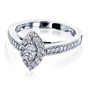 Kobelli Marquise Diamond Vintage Style Rings