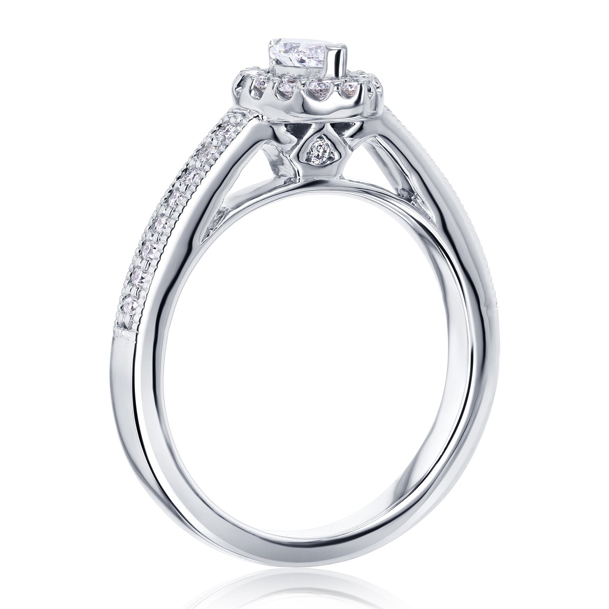 Kobelli Marquise Diamond Vintage Style Rings