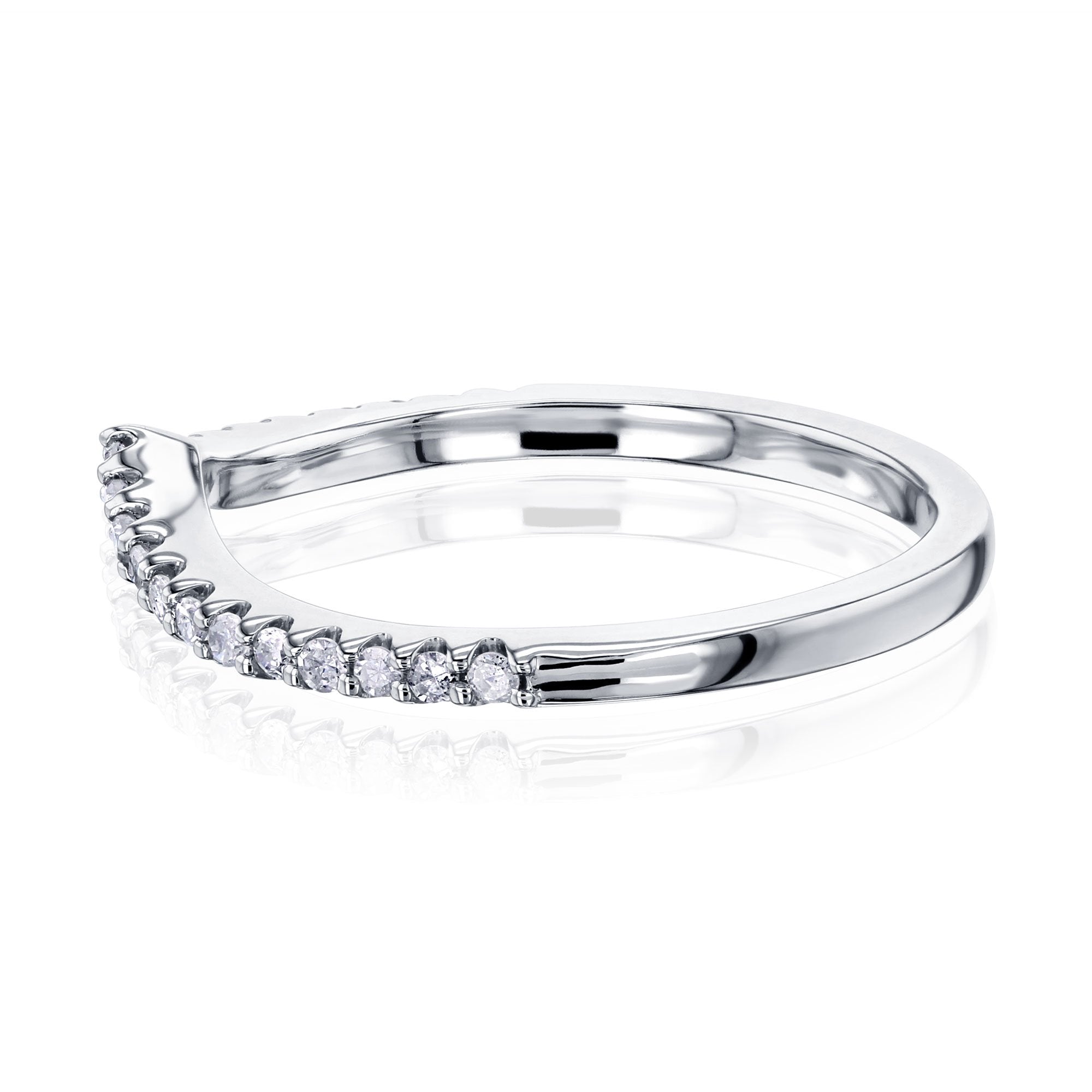 Kobelli The Slim Chevron Diamond Band