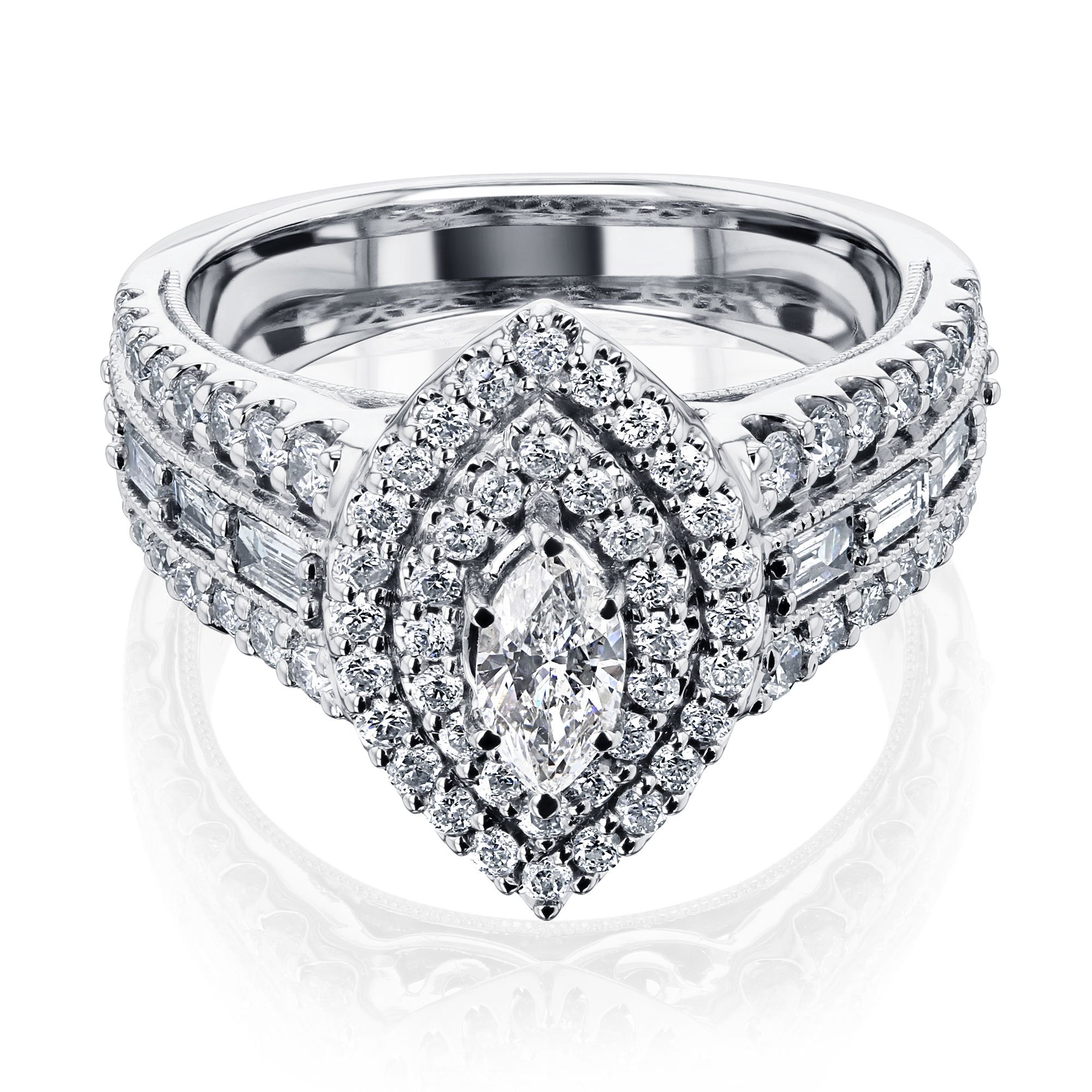 Sam's club pear on sale shaped diamond ring