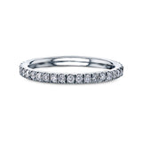 0.4 Carat Natural Diamond Near Eternity Bara Ring