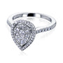 Kobelli Diamond Cluster Rings