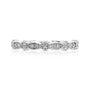 Kobelli Scallop Wedding Bands for Her 14k Gold Genuine Diamonds