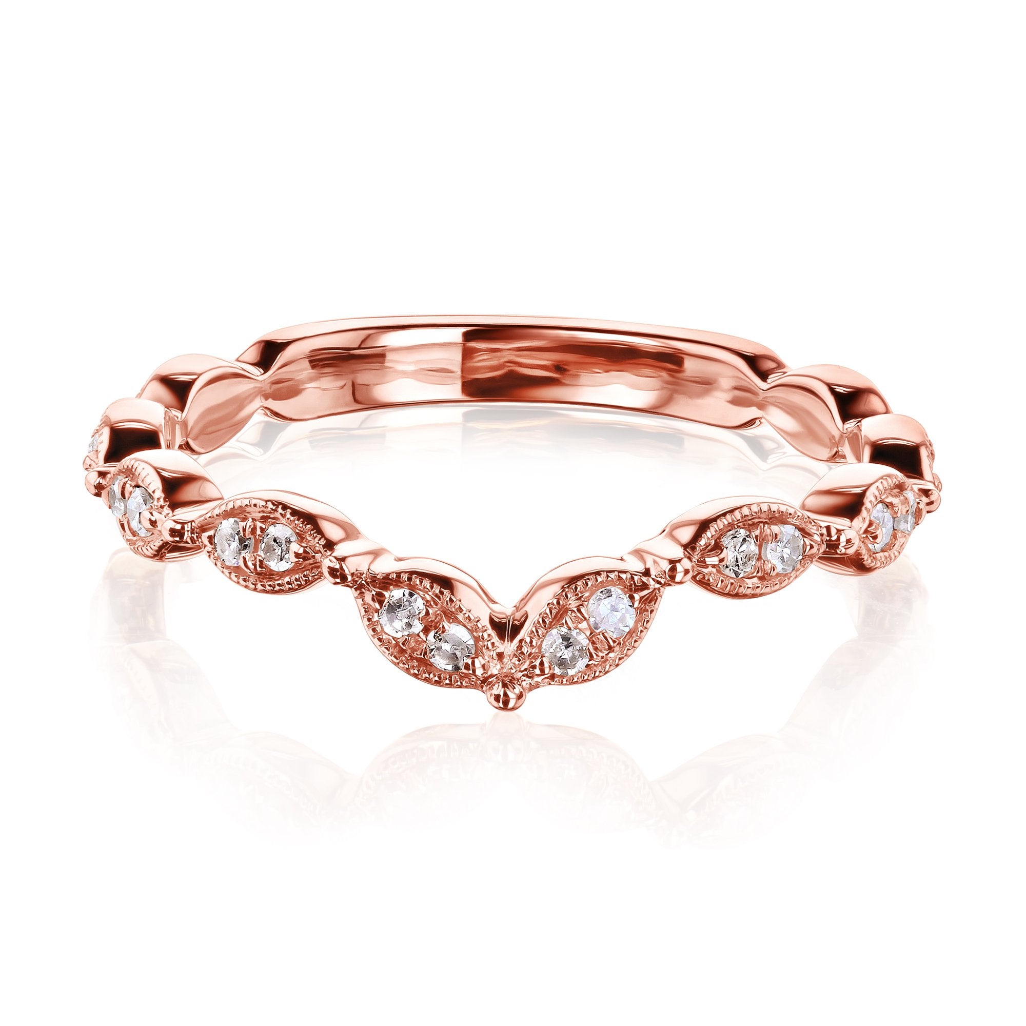 Kobelli Curved Diamond Band