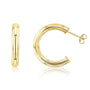 Kobelli 4x25 MM Open Hoop Earrings