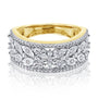 0.1 Carat Natural Diamond Wide Butterfly Ring