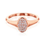 Kobelli Oval Diamond Cluster Ring