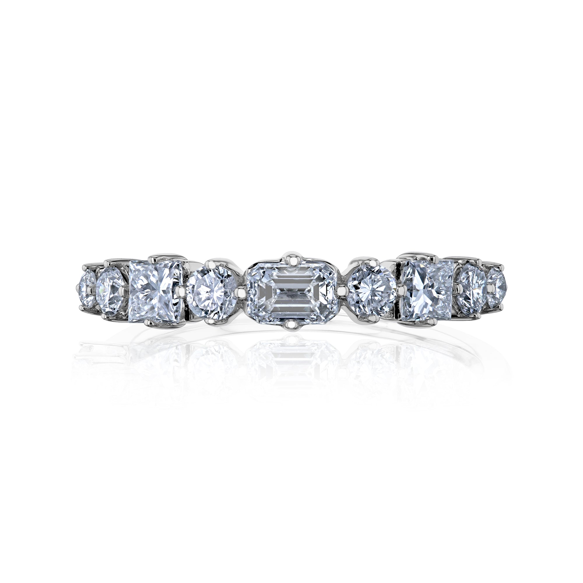 Kobelli Mixy Symmetric Diamond Row Band