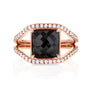 4 Carat Black Diamond Ring