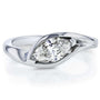 Kobelli Marquise-cut Diamond Ring 1.02 CTW in 14k White Gold (Certified)