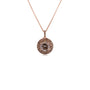 1.65 Carat Champagne Diamond Necklace