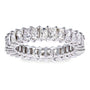 Kobelli Princess Baguette Diamond Eternity Band 2 7/8 CTW 18k White Gold - Size 5.25 71305X/5.25W