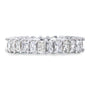 Kobelli Princess Baguette Diamond Eternity Band 2 7/8 CTW 18k White Gold  - Size 5.25 71305X/5.25W