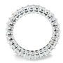 Kobelli Princess Baguette Diamond Eternity Band 2 7/8 CTW 18k White Gold  - Size 5.25 71305X/5.25W