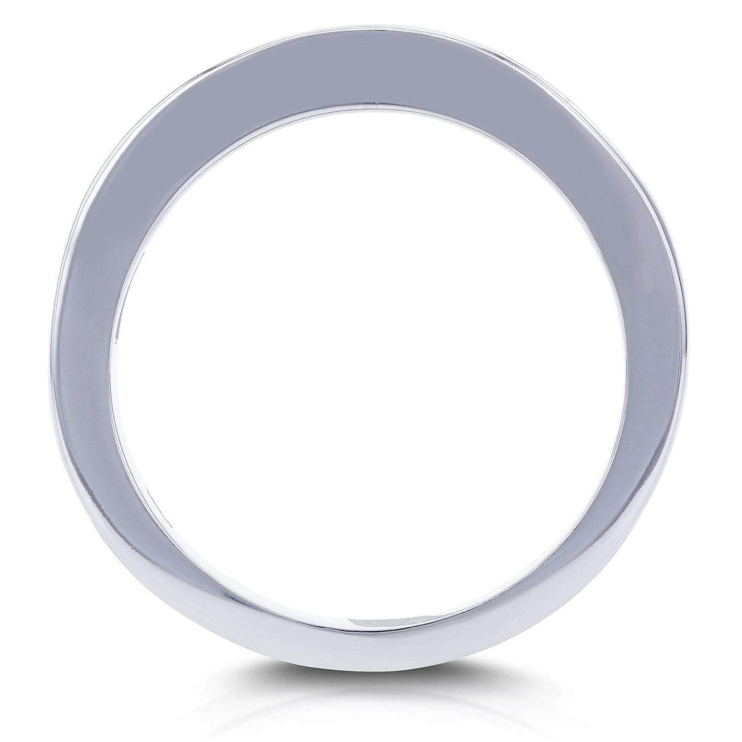 Kobelli Princess Baguette Diamond Wedding Band 1 2/5 CTW 14k White Gold