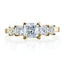 1.79 Carat Natural Diamond 5-Stone Ring