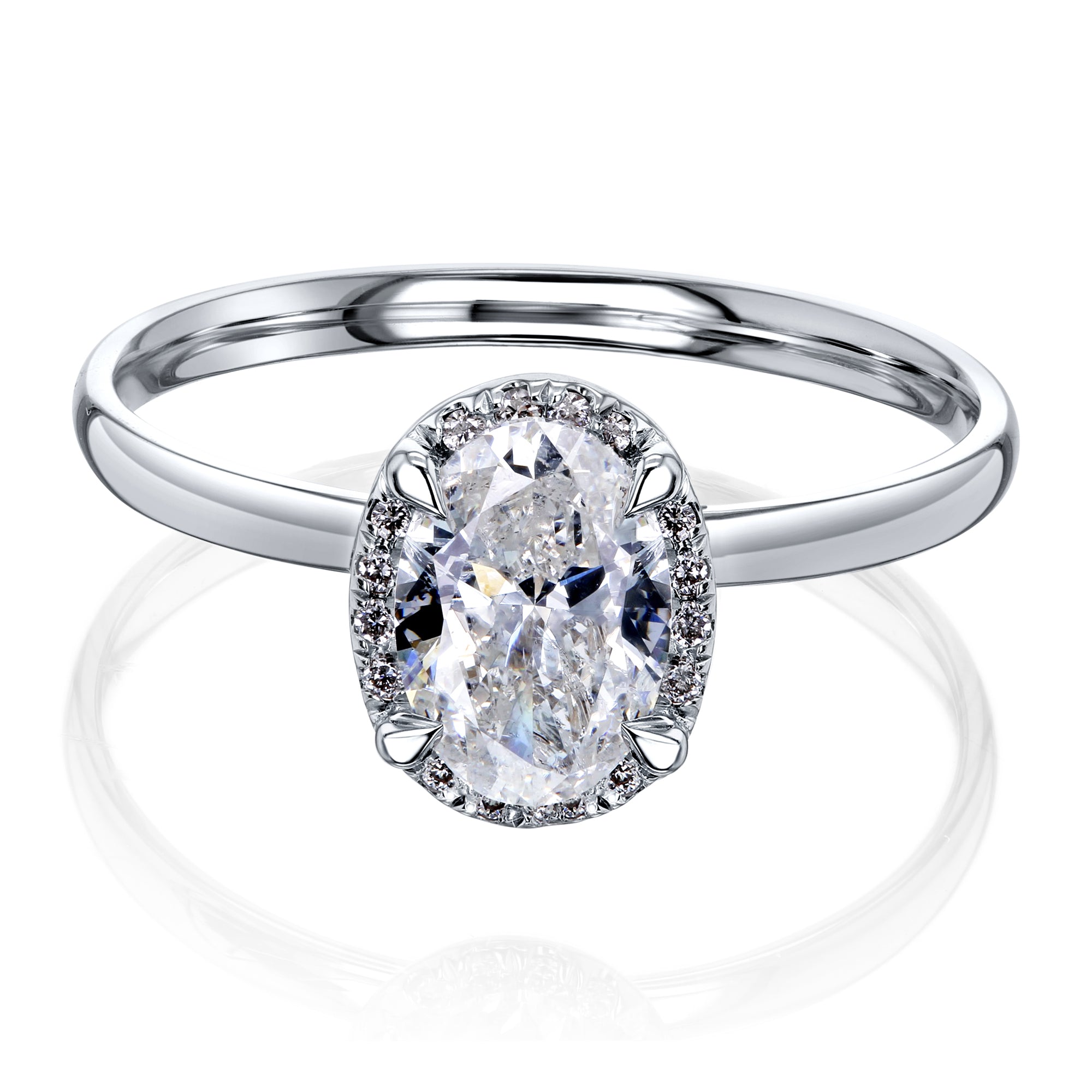 1 Carat Natural Diamond Dalilah Ring (AGA)