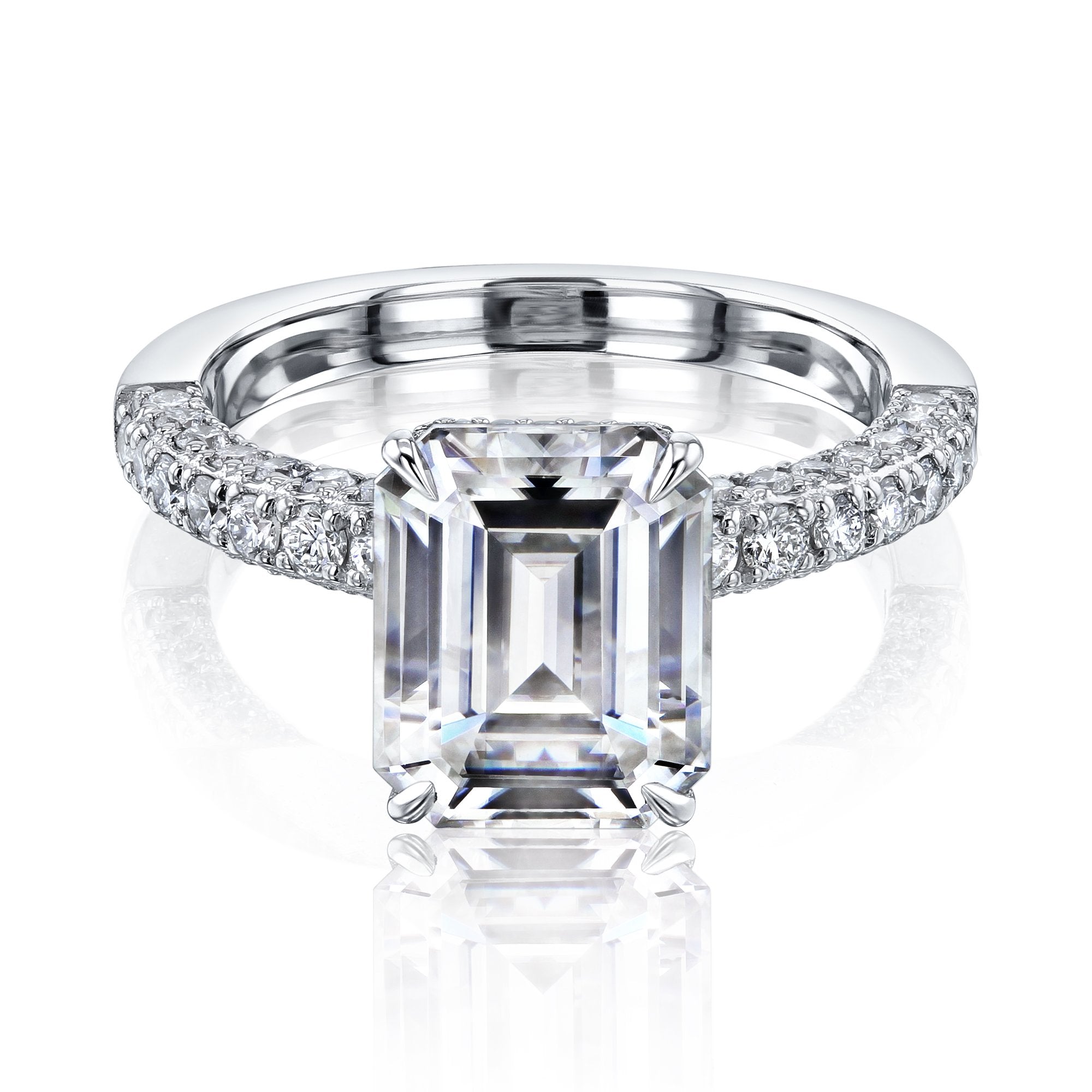 Kobelli Anastasia Moissanite Engagement Ring