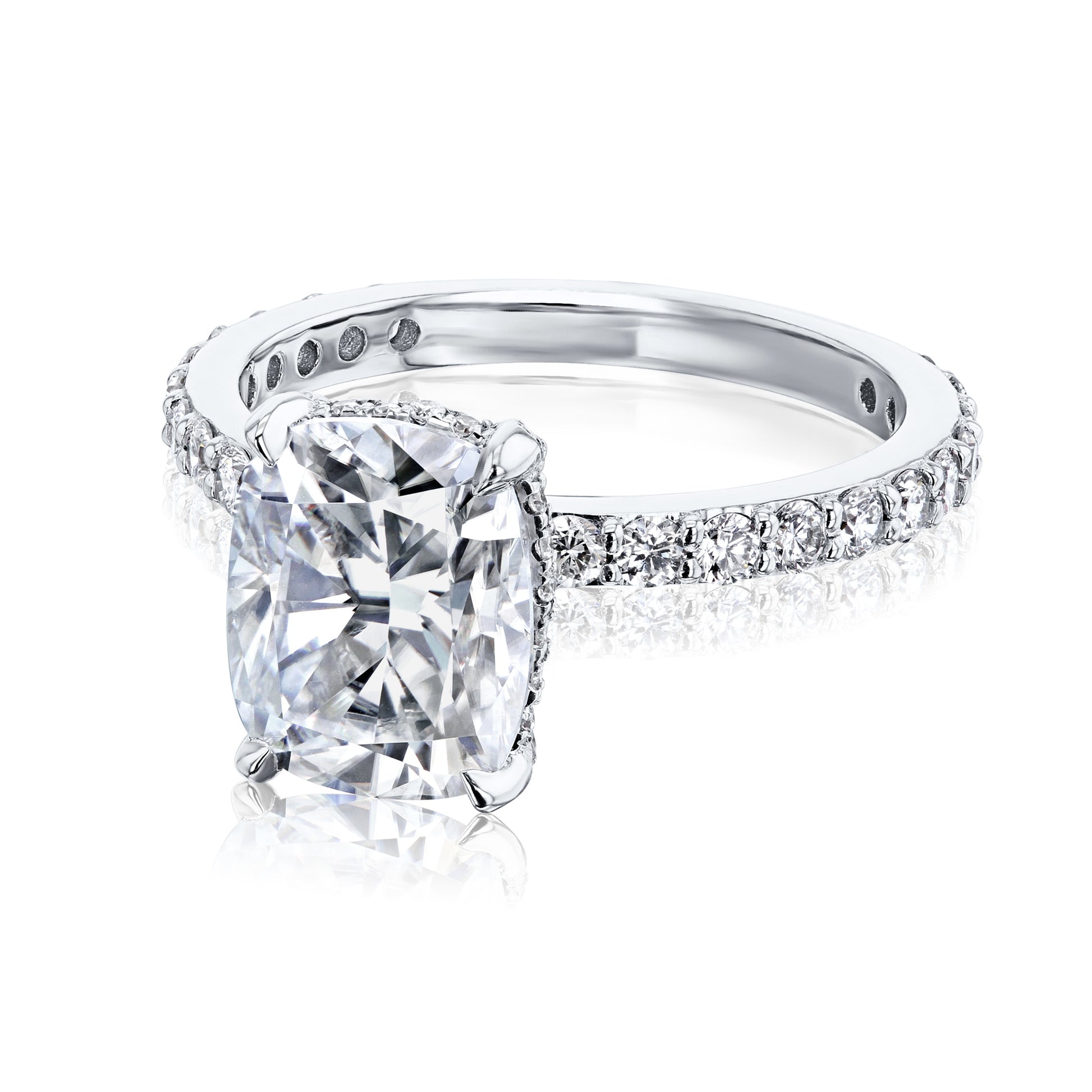 4.16 Carat Moissanite Santorini Ring