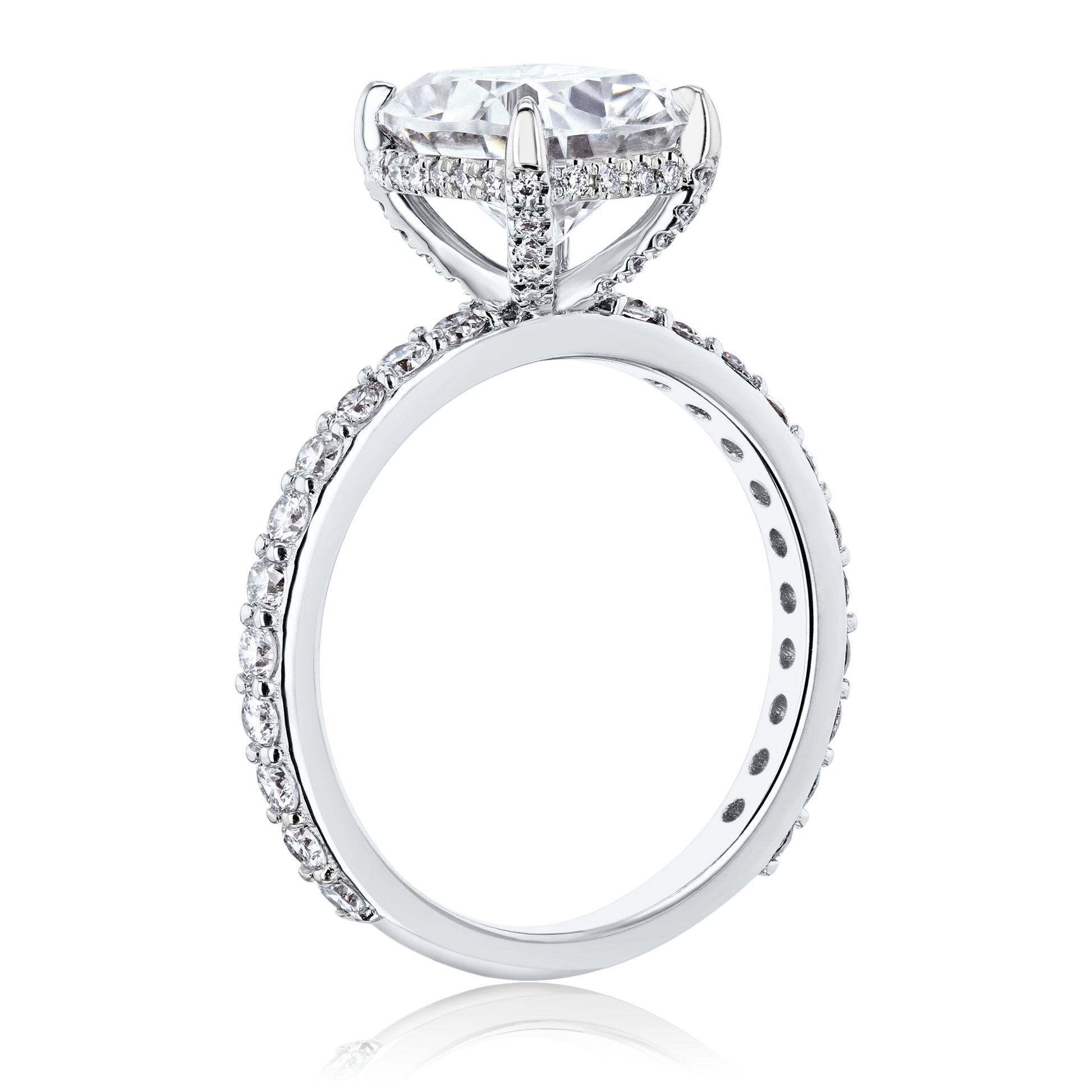 4.16 Carat Moissanite Santorini Ring