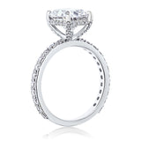 4.16 Carat Moissanite Santorini Ring