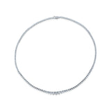 Kobelli Baguette Diamond Necklace
