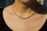 Kobelli Baguette Diamond Necklace