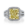 Kobelli Canary Fancy Yellow Diamond Ring