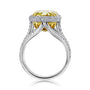 Kobelli Canary Fancy Yellow Diamond Ring