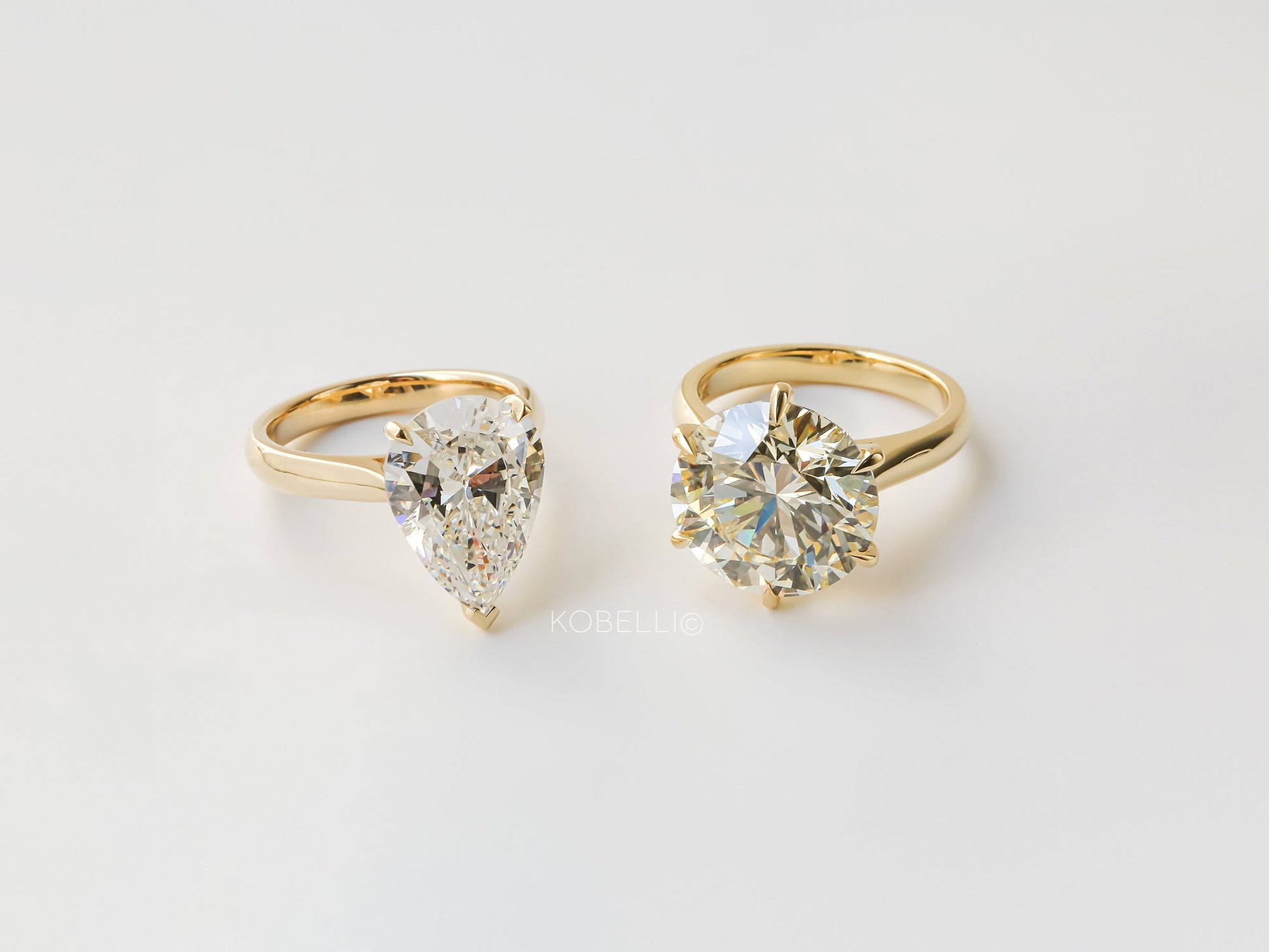 Kobelli 5.84-Carat Genuine Diamond Ring