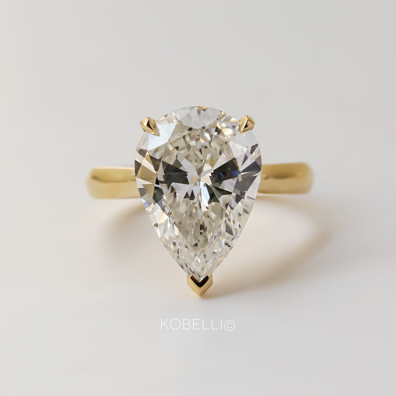 Kobelli 5.84-Carat Genuine Diamond Ring
