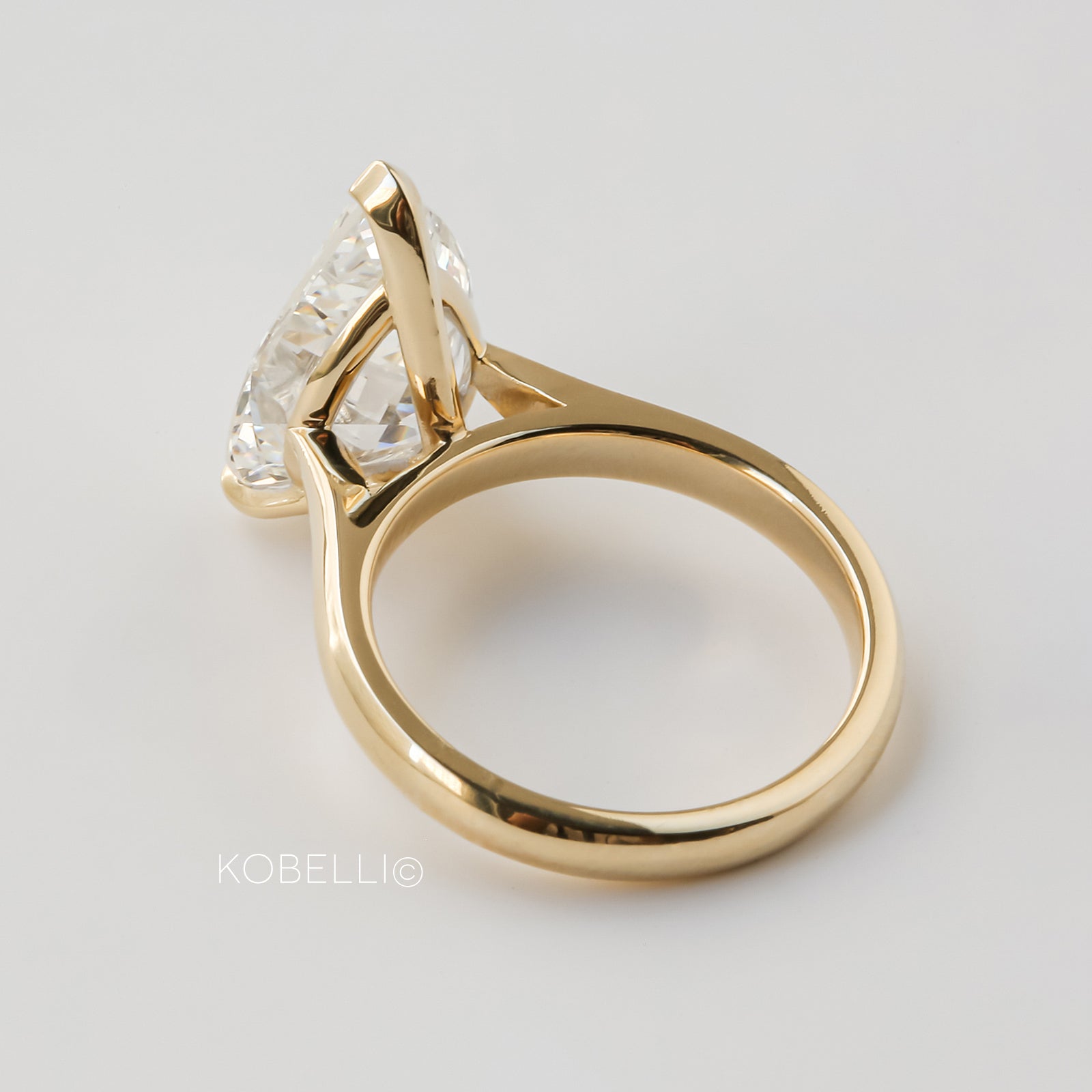 Kobelli 5.84-Carat Genuine Diamond Ring