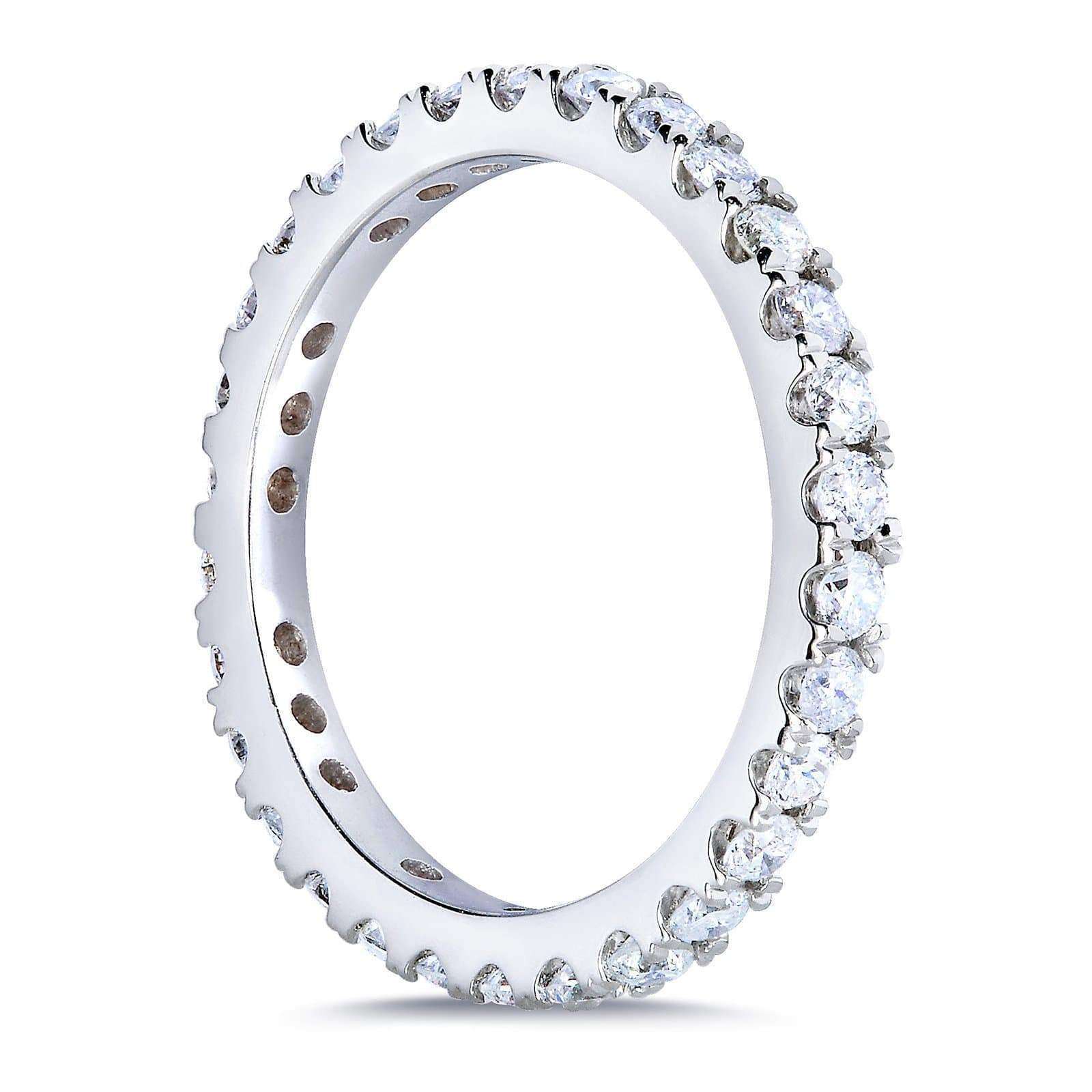 Kobelli 1ct Lab Grown Diamond Eternity Gold Band