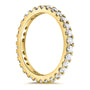 Kobelli 1ct Lab Grown Diamond Eternity Gold Band