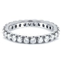 Kobelli Diamond Eternity Wedding Band 1 carat (ctw) in 14K White Gold