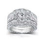 1.25 Carat Natural Diamond 3pc Jolene Bridal Set
